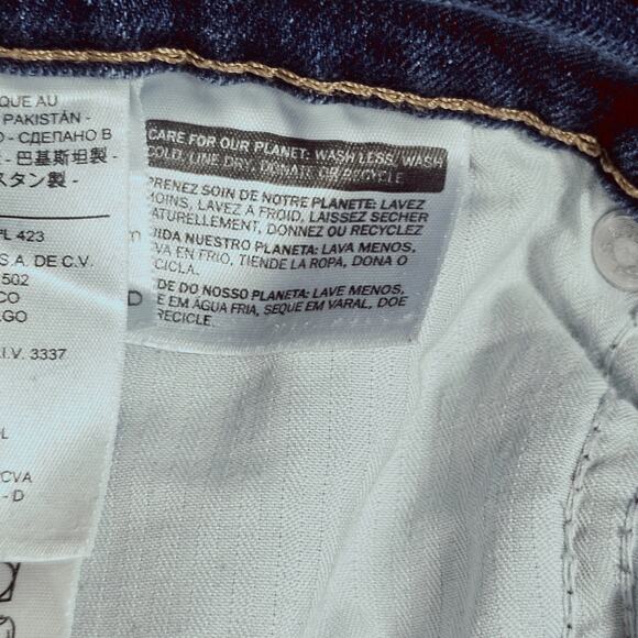 Levis Boyfriend Jeans Women's 33 High Waisted Baggy Look Loose Relaxed Fit 90s - Picture 5 of 12